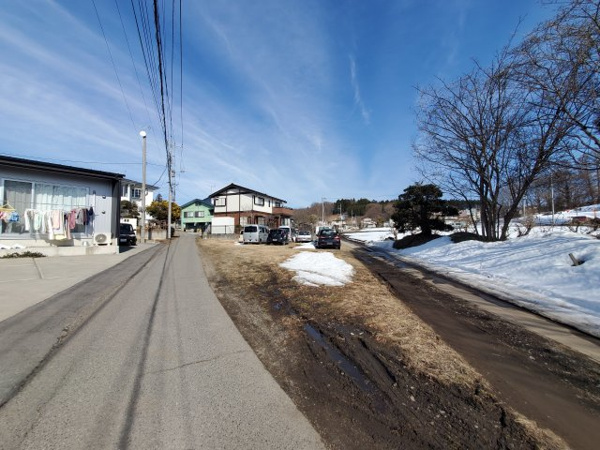 【横塚町　住宅用地の外観】