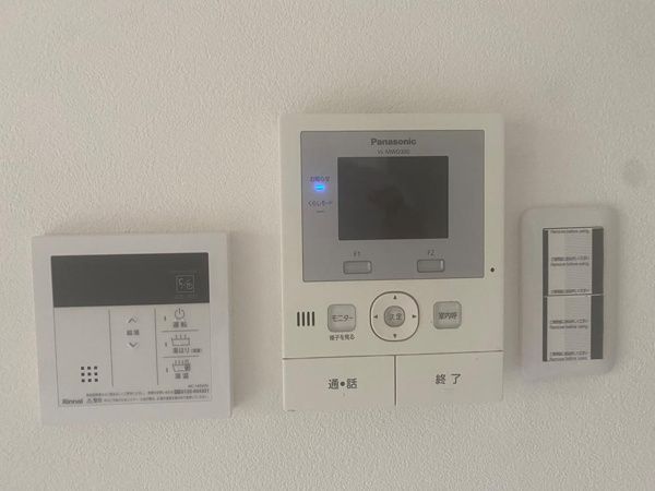 コム古川橋のTVモニター付きインターフォン