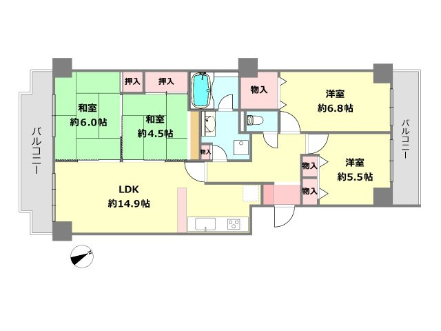 間取り：328000596630