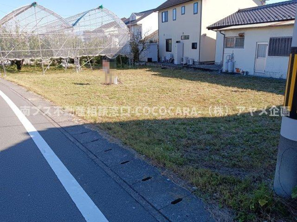 【飯野　２筆分　売地104坪の外観】