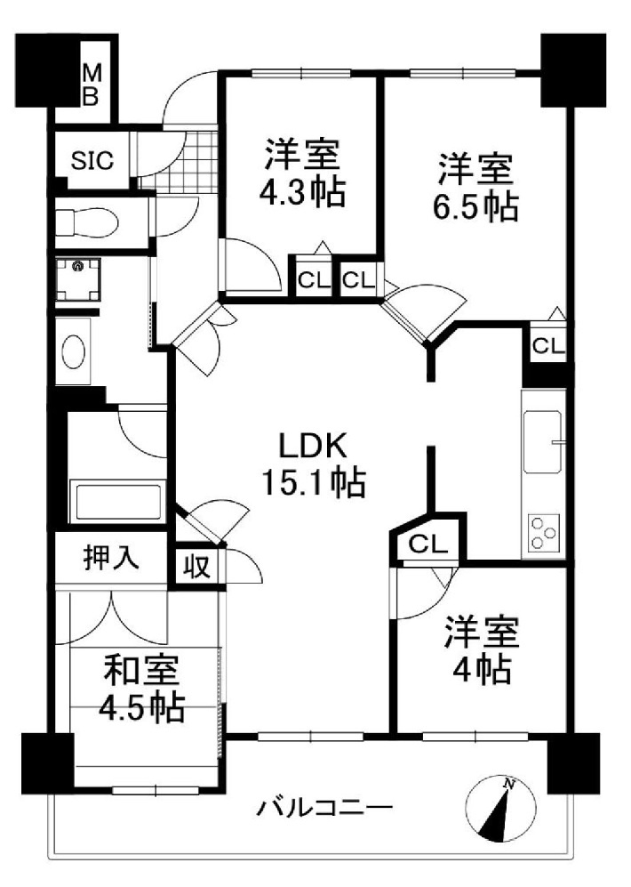 間取り：330000085654