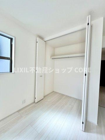 全居室に収納を完備しておりますので、居室の全空間を有効活用出来ます。　