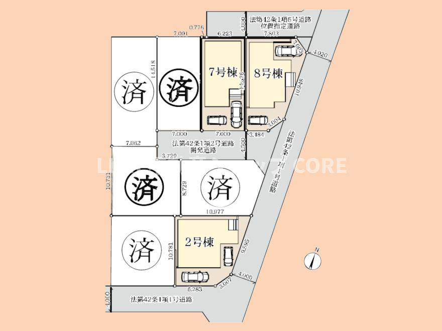 閑静な住宅地で子育て家族にピッタリ。ゆとりある住環境が整っています。
