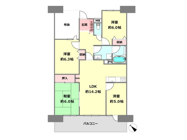 間取り：328000597476