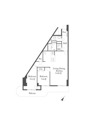 間取り：323000461423