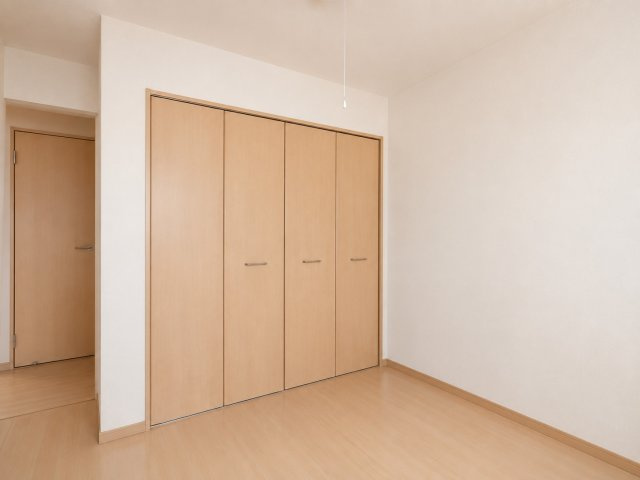 全居室収納付きで、お部屋がすっきり片付きます
