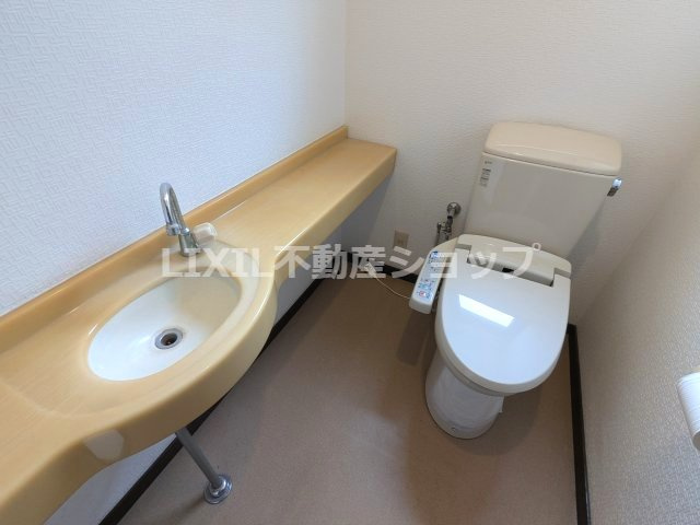 手洗い器が付いているので衛生面でも安心ですね