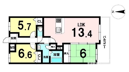 間取り：328000476418