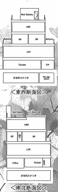 断面図
