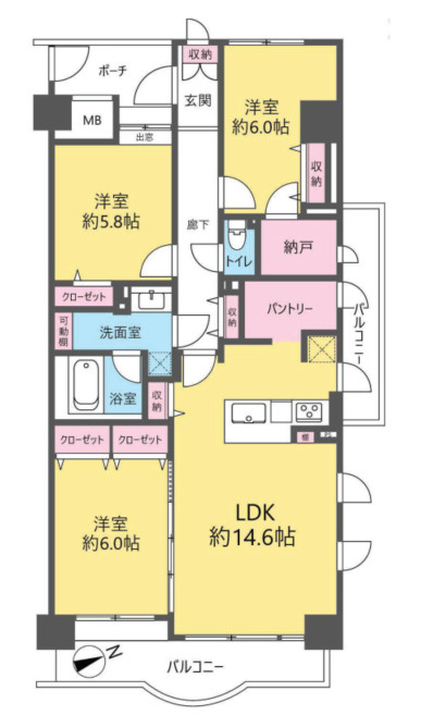 間取り：312001259994