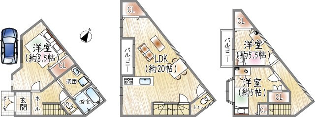 間取り：327002267591