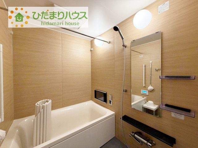 浴室テレビ付き。ゆったりとした時間を楽しめる癒しのバスルーム。
