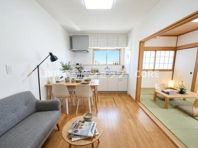 本画像はCGで作成しており、実際に現地に家具は置かれておりません。また、価格に家具は含まれておりません。