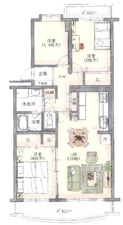 間取り：324000024274