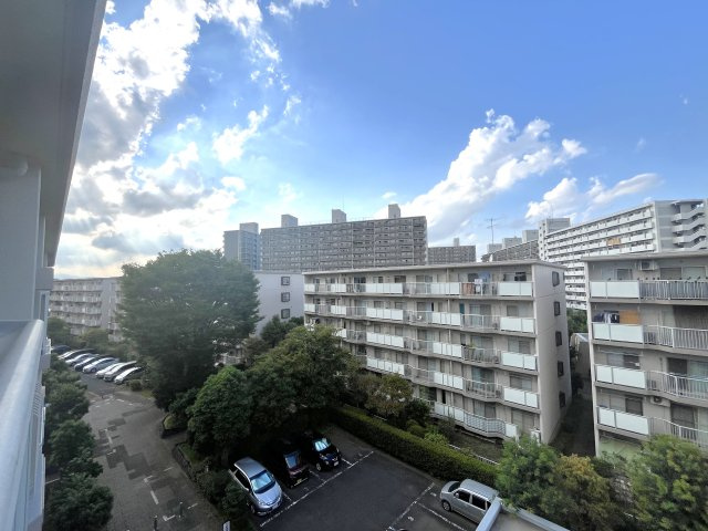 北側バルコニーからの眺望