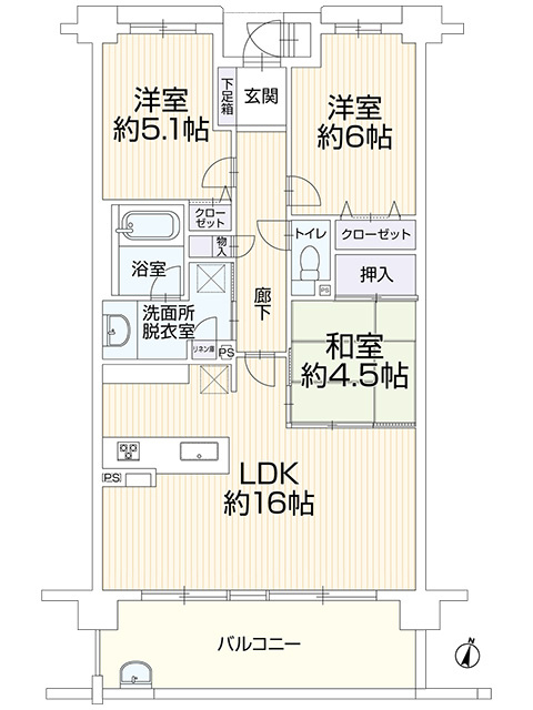 間取り：323000448915