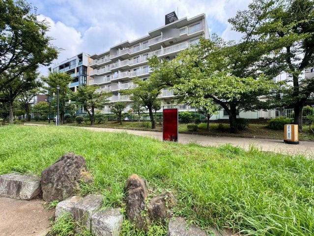 公園の緑を身近に感じるロケーション。窓の外に抜ける景色が、暮らしにゆとりを添えます。季節の移ろいも楽しめます。