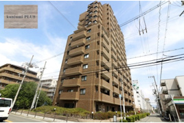 ライオンズマンション城東緑橋の外観