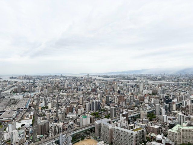 【物件からの眺望】50階・西向きの眺望！高層階につき見渡し良好です◎