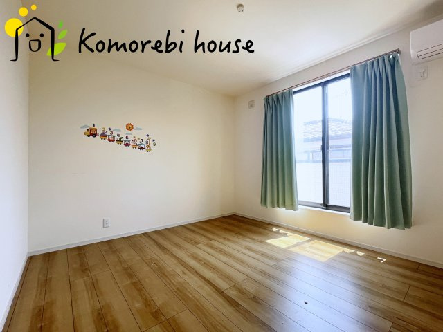 子供のお昼寝に使えるお部屋です