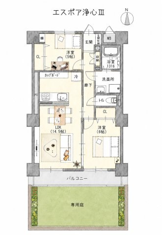 間取り：323000517700