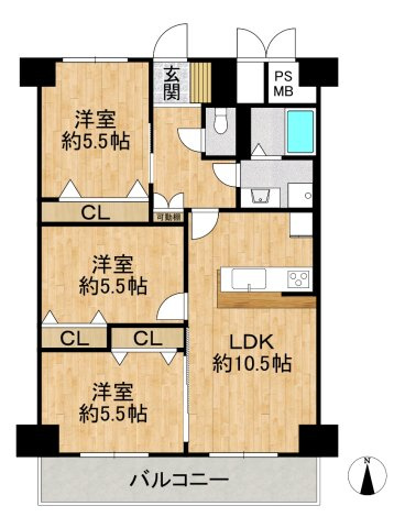 間取り：327002347253