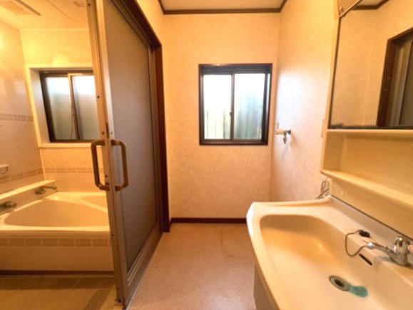 きれいな脱衣場です