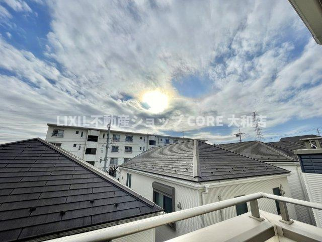 洋室5.2帖からの眺望