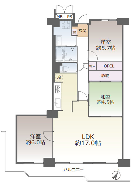 間取り：328000665401