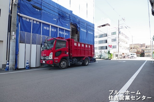別角度からの前面道路です！
