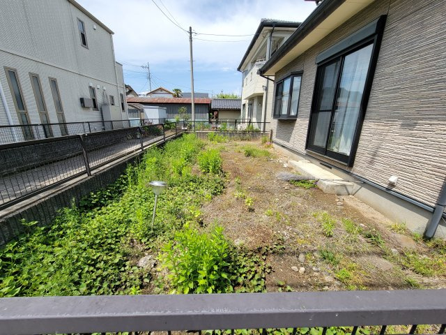 広々とした南面庭あり