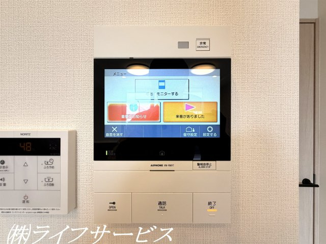 TVモニター付インターホン