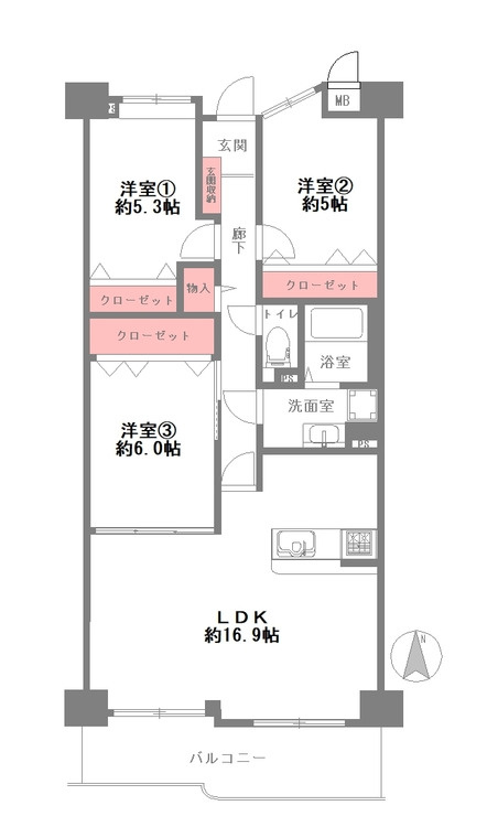 間取り：328000621448