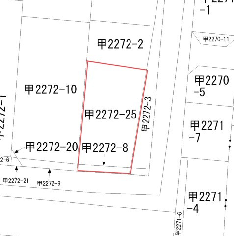 区画図：337000032427