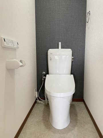 清潔感のある綺麗なトイレです。