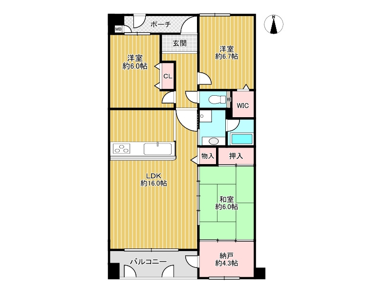 間取り：328000607124