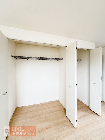 【収納】現地完成写真。しっかり収納がついております！