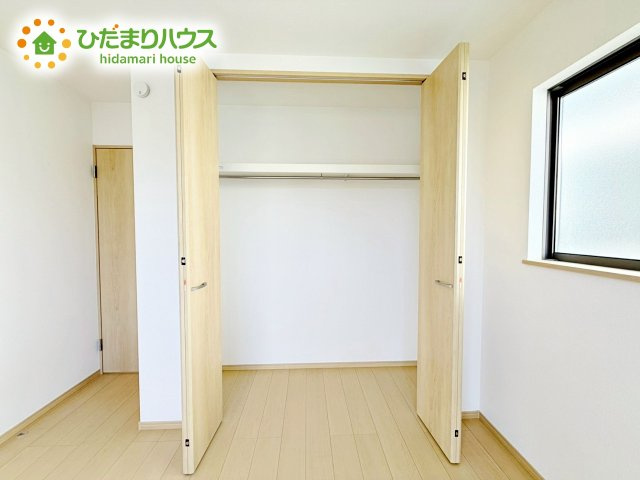 居室にゆとりが持てる大収納クローゼット付き♪