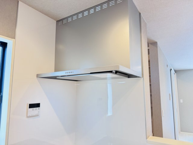 お手入れしやすいレンジフード
