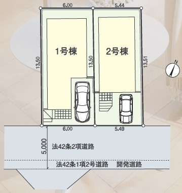 区画図