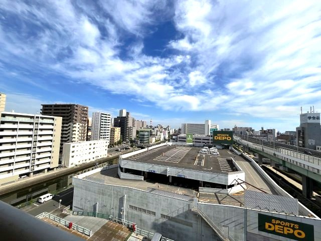 バルコニーからの展望