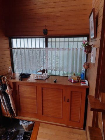 心を癒してくれる玄関