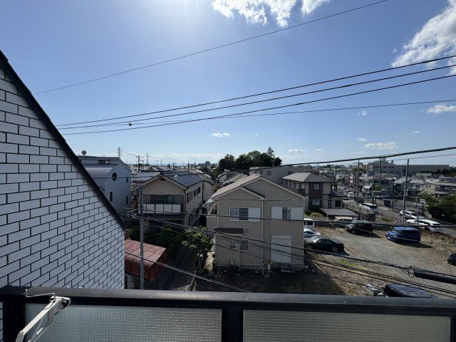 西側バルコニーからの眺望