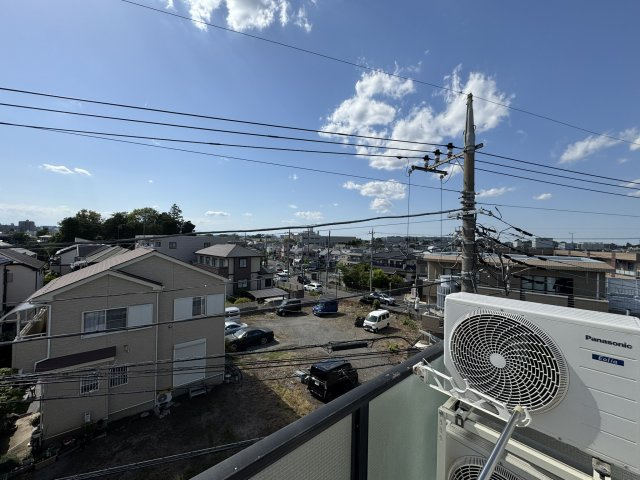 西側バルコニーからの眺望