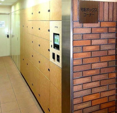 宅配ボックスが完備されています。