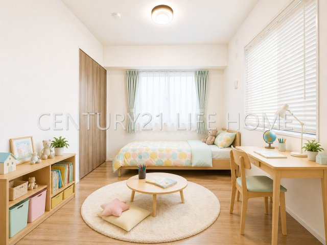 お子さんのためのお部屋にいかがでしょうか