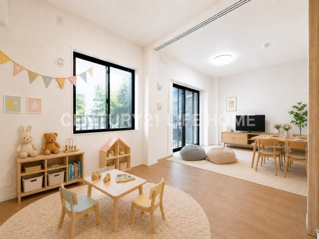ゆったりした子供部屋です