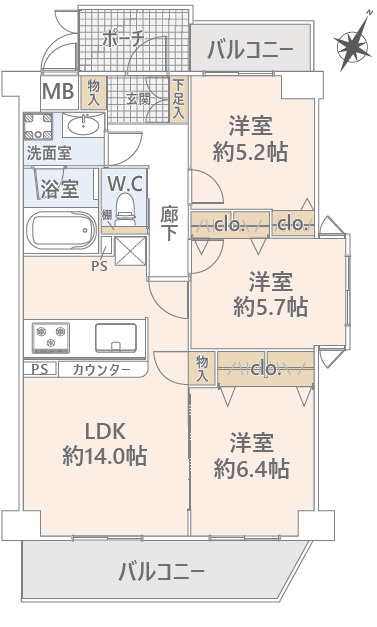 間取り：327002135942