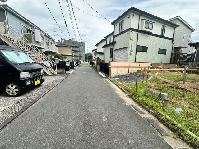 前面道路です。