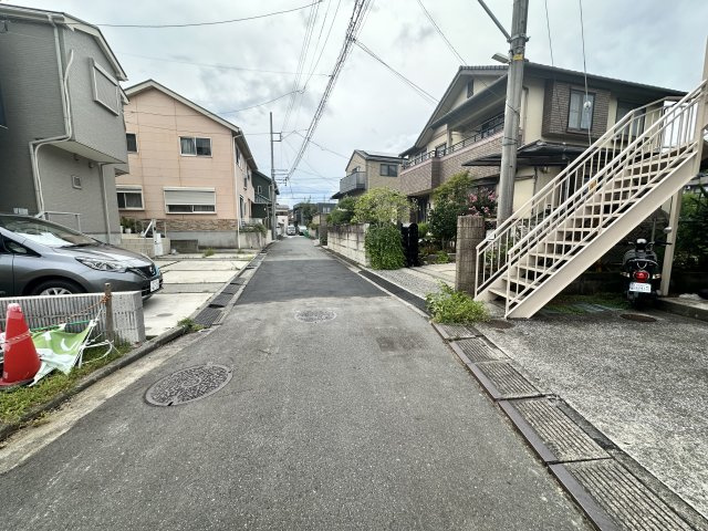 前面道路です。